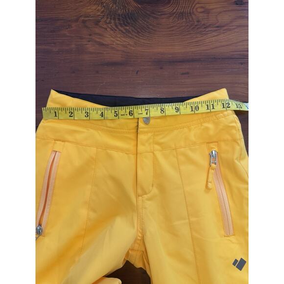Obermeyer Brooke Pant - Girls Ski Snow Pants Size S (8) In Mango Yellow - Picture 7 of 16